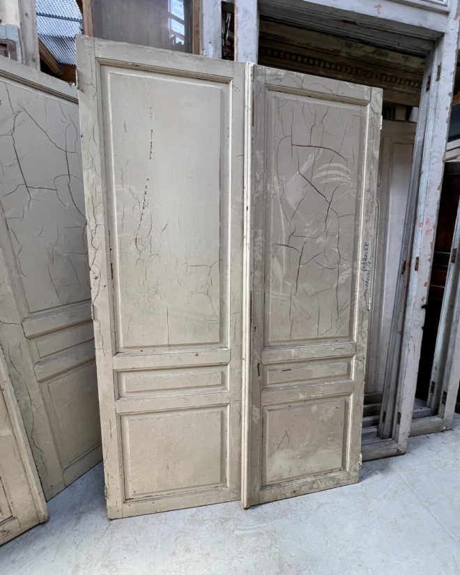 Double porte de placard 143x220cm