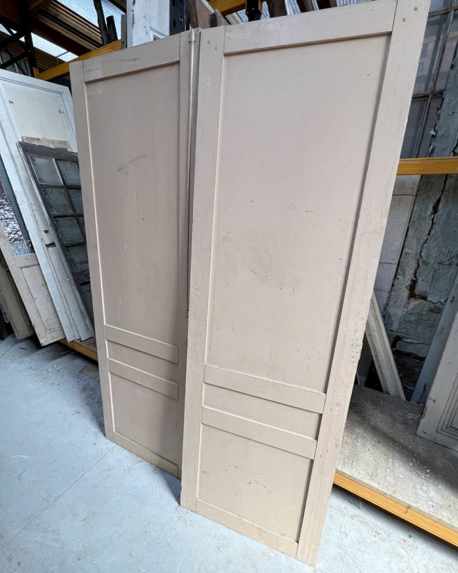 Double porte de placard 143x220cm
