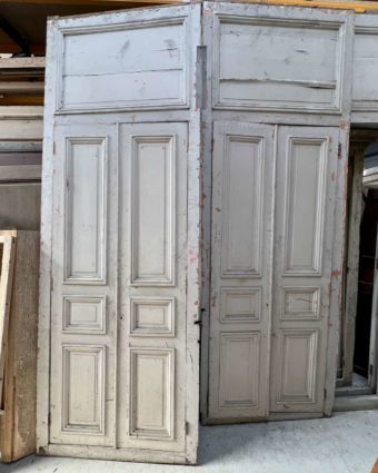 Pair of cupboard fronts 123x336cm