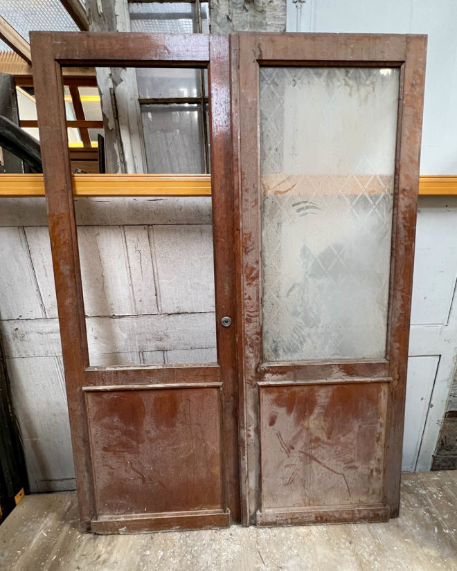 Double porte vitrée 154x213cm