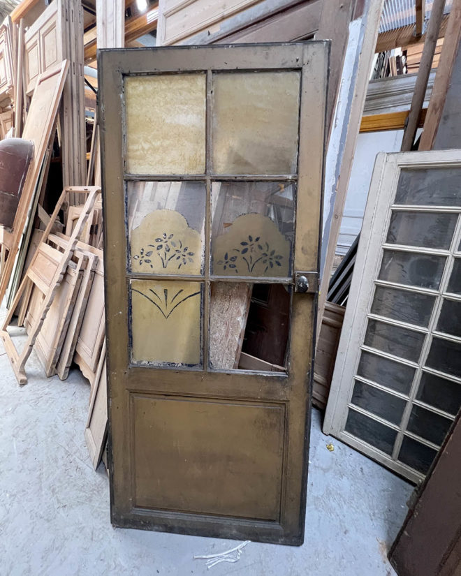 Porte vitrée 86x201cm