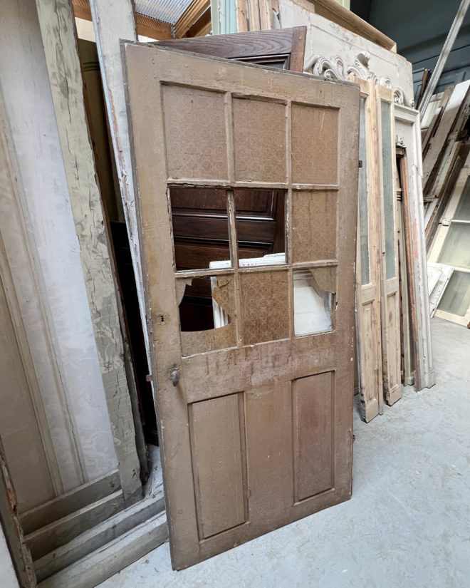 Porte vitrée 86x182cm