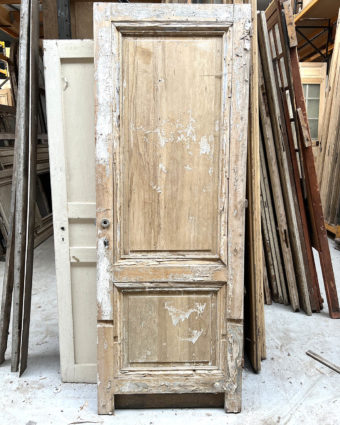 Antique stripped door 83x226cm