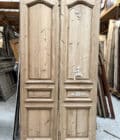 Double porte décapée 144x276cm