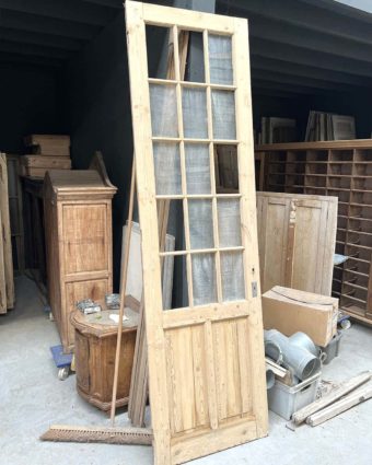 Pickled glass door 78.5x269 cm