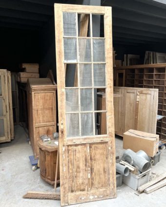Pickled glass door 78.5x269 cm