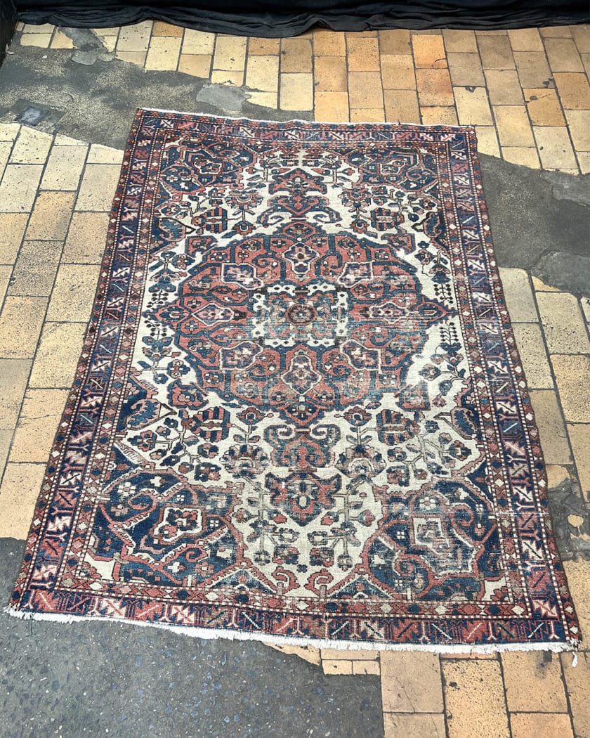 Mixed colors carpet 190x135cm