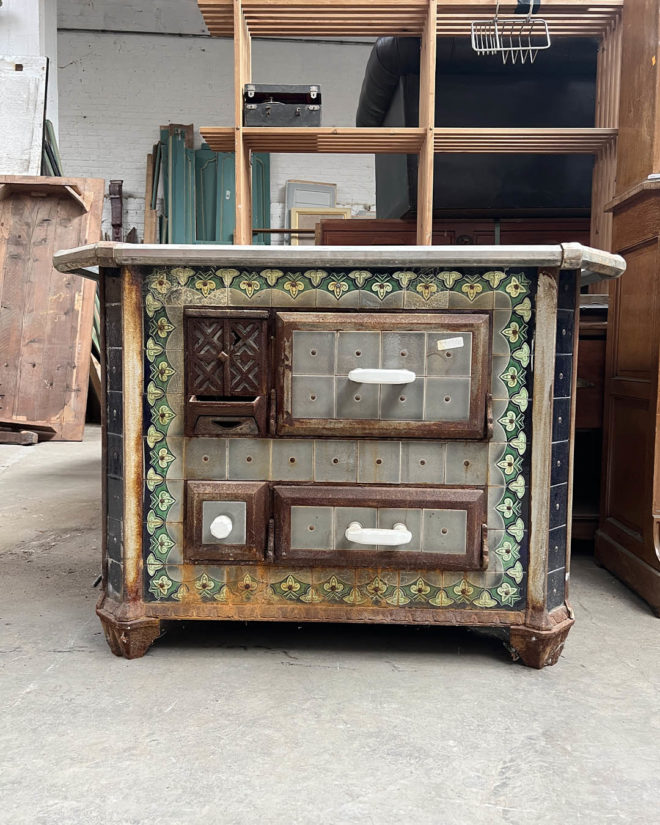 Front gas stove
