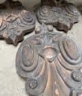 Lot of facade ornaments in terracotta details