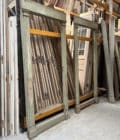 Pair of frames 100x229cm