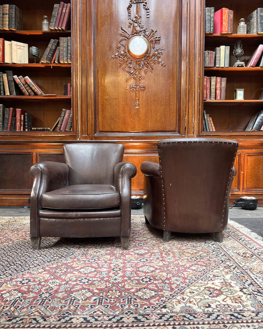 Fauteuils club back | Matériaux Authentiques Fauteuils club back