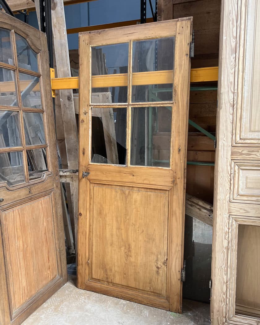 Pickled glass door 82x192cm