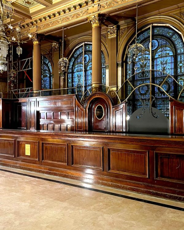 Important hospitality counter side