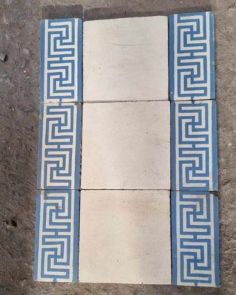 Cement tile frieze 6m linear