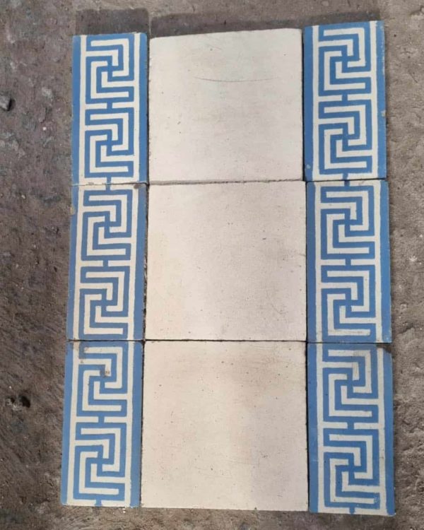 Cement tile frieze 6m linear