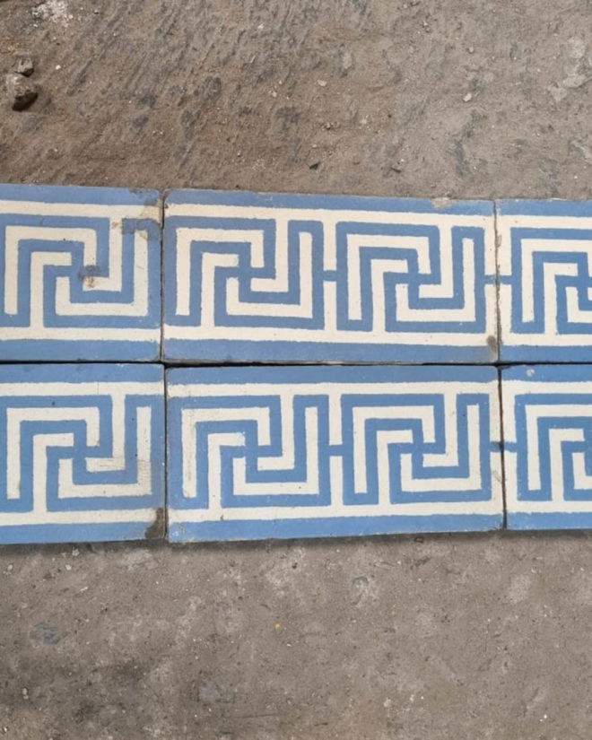 Cement tile frieze 6m linear