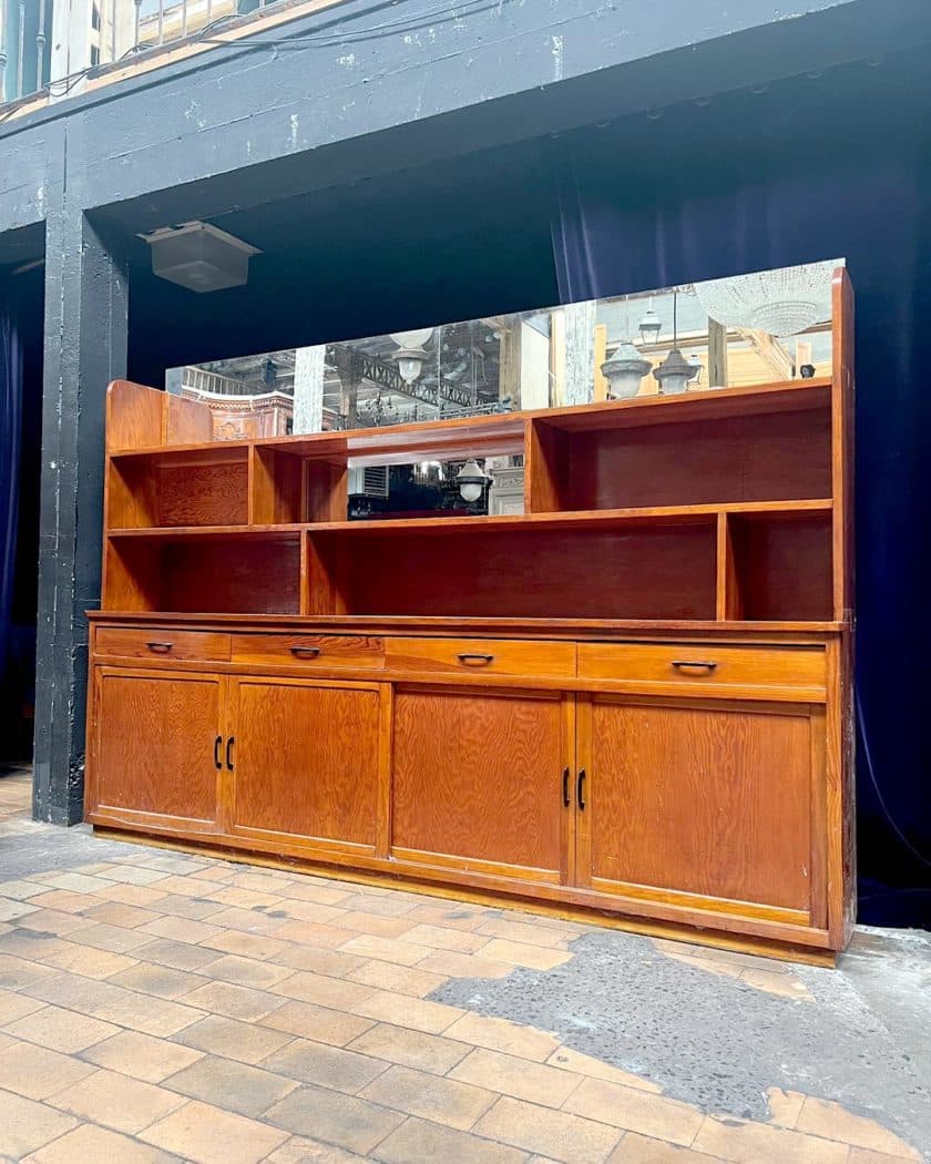 Spruce back bar