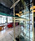 Grande vitrine en laiton zoom