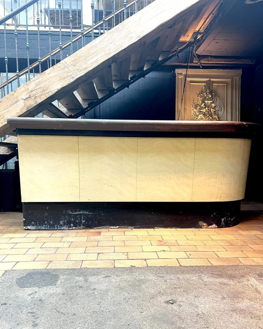 Formica bar from the 50s front