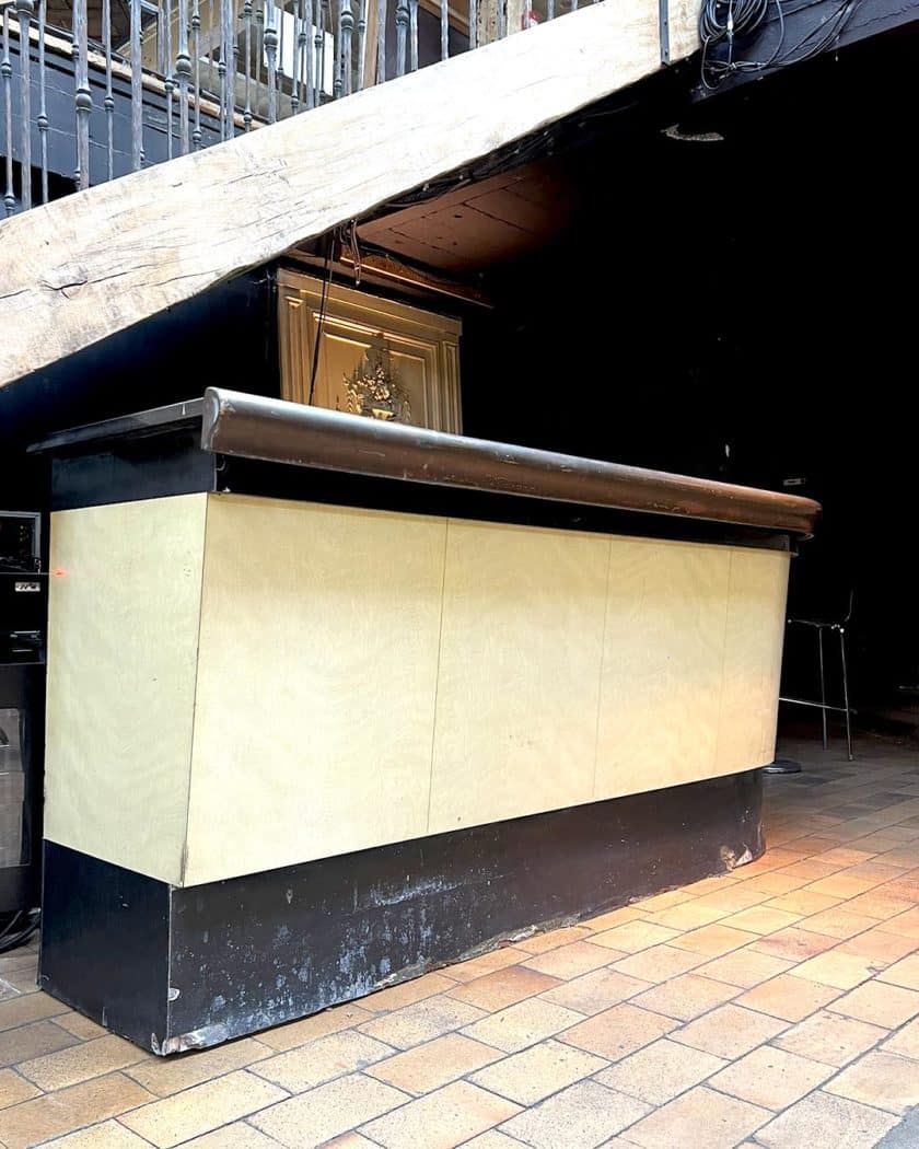 Formica bar from the 50s side