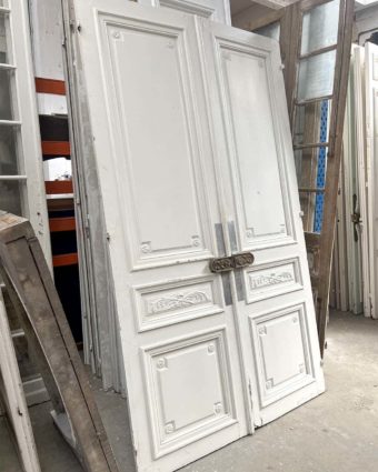 Haussmann-style double door 149x254cm