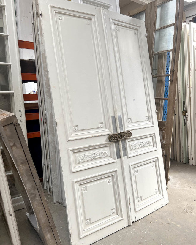 Double porte style haussmannien 149x254cm