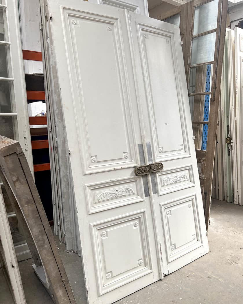 Haussmann-style double door 149x254cm