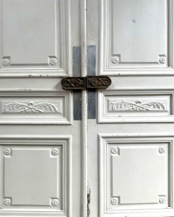 Haussmann-style double door 149x254cm