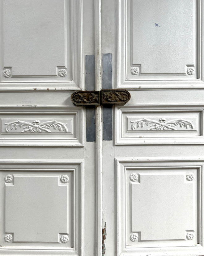 Double porte style haussmannien 149x254cm