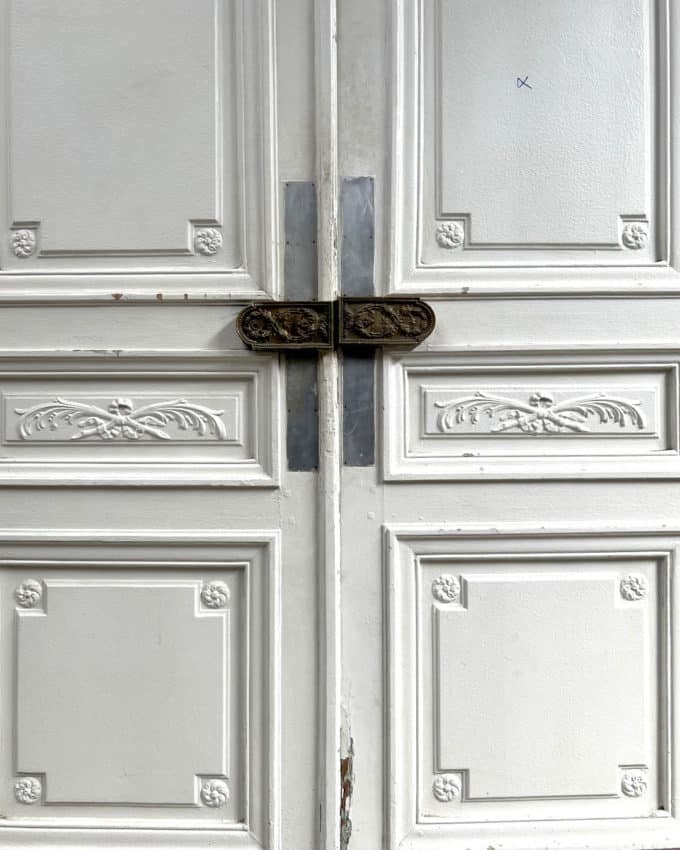 Double porte style haussmannien 149x254cm