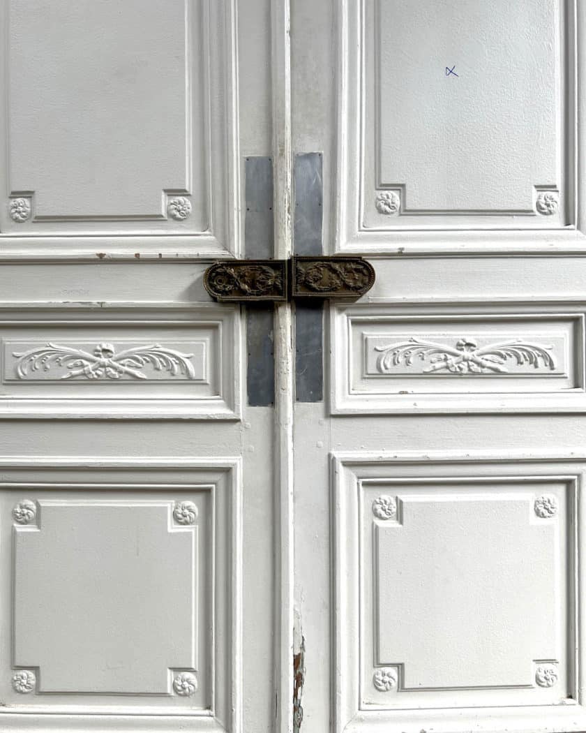Haussmann-style double door 149x254cm