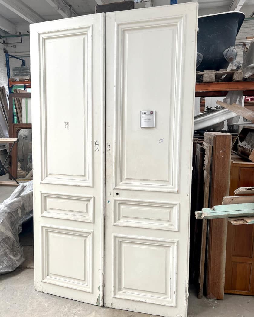 Haussmann-style double door 149x254cm