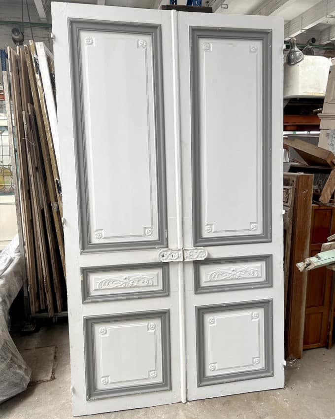 Double porte style haussmannien 148,5x258cm