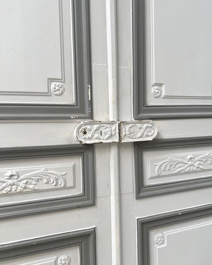 Double porte style haussmannien 148,5x258cm
