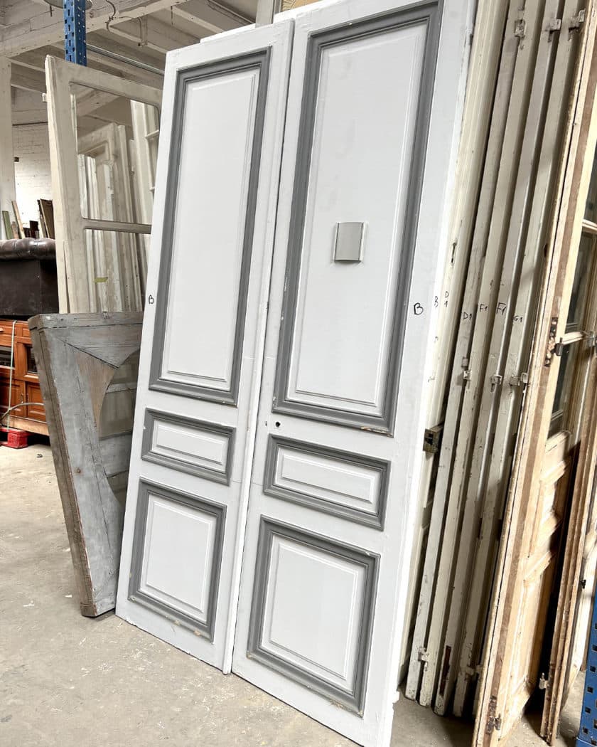 Double porte style haussmannien 148,5x258cm