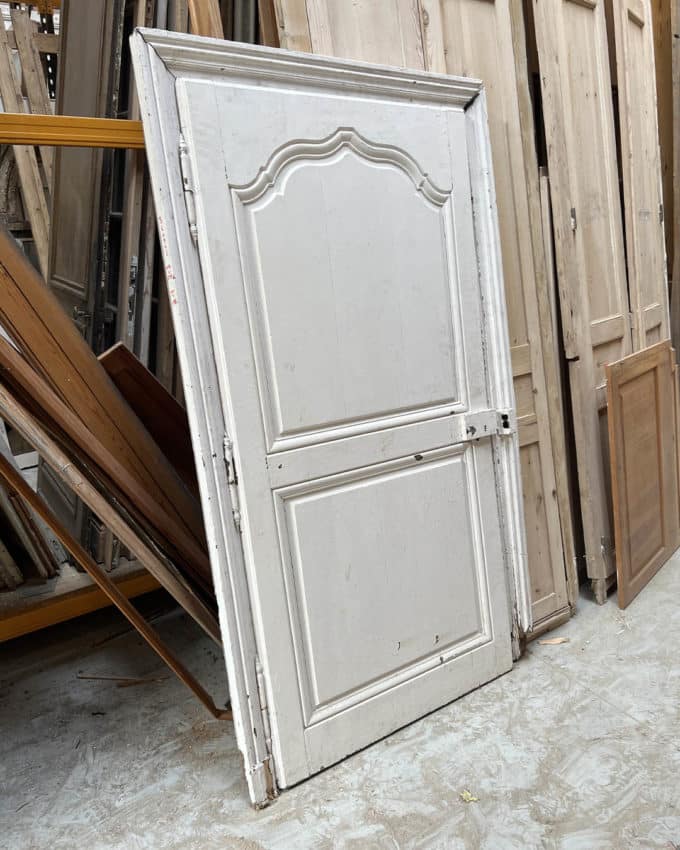 Porte avec bâti style Louis XV 117x205cm