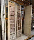 Paire de porte vitrée 67x290cm