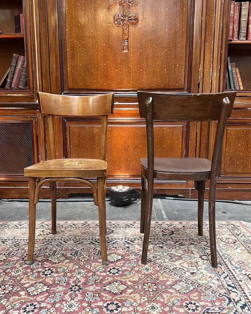 Lot de 45 chaises bistrot