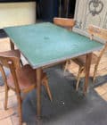 Tables Scandinave pied compas, plateau formica