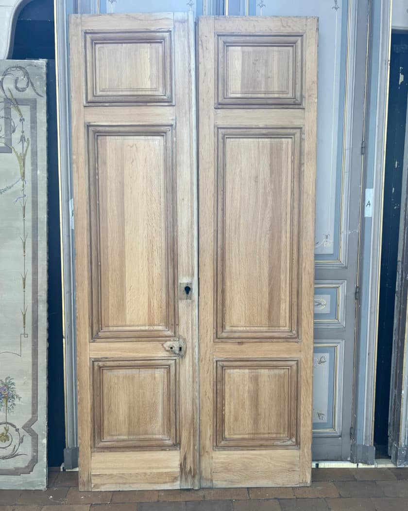 Oak double door 126x247cm