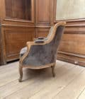 Paire de fauteuils d'esprit Louis XV