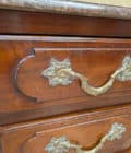 Commode En Bois Naturel Et Bois De Placage D’esprit Louis XV