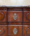 Commode En Bois Naturel Et Bois De Placage D’esprit Louis XV