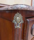 Commode En Bois Naturel Et Bois De Placage D’esprit Louis XV