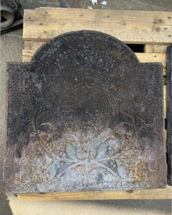 Plaque de cheminée ancienne