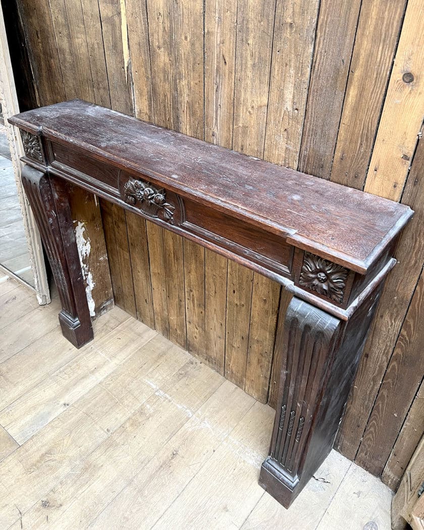 Cheminée d'esprit Louis XVI 130x105,5x31cm
