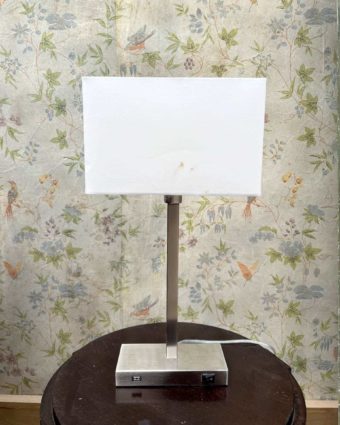 Pair of bedside lamps