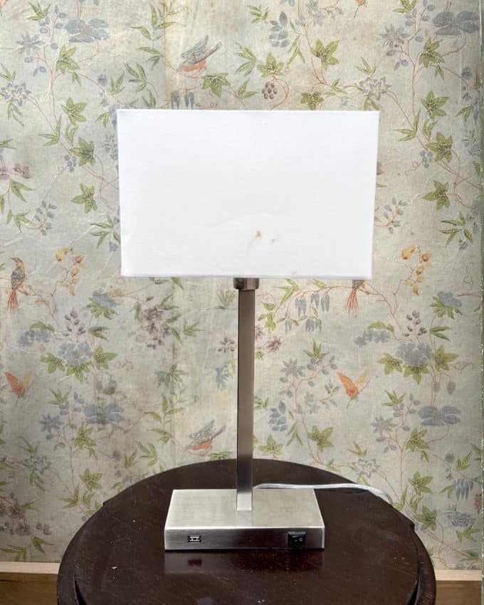 Paire de lampes de chevet