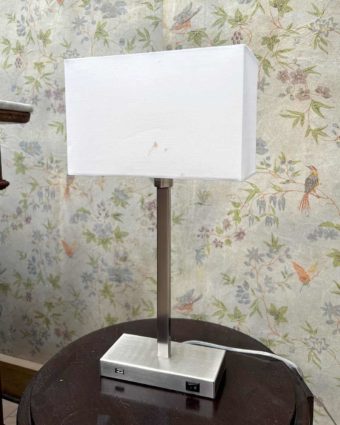 Pair of bedside lamps