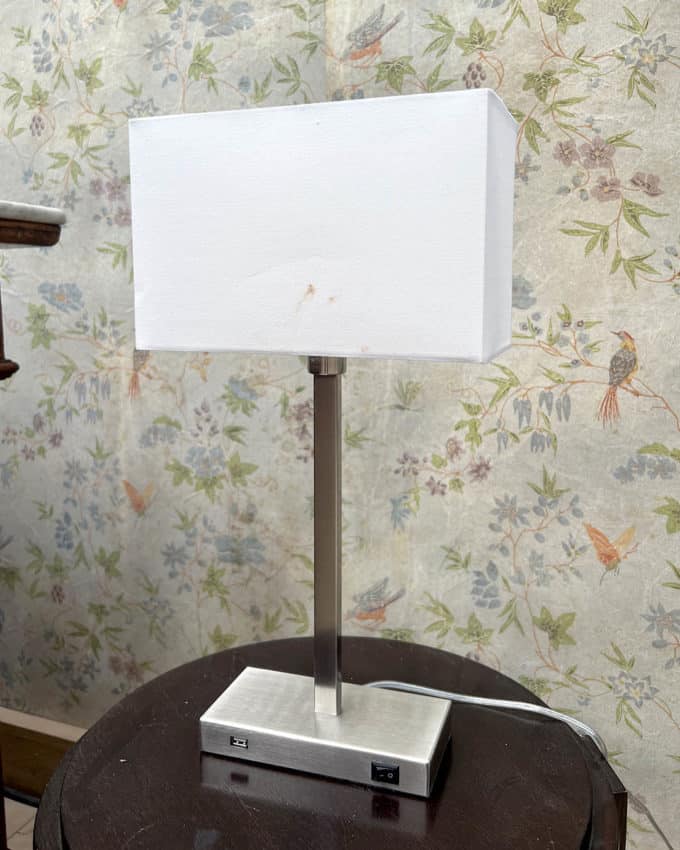 Paire de lampes de chevet
